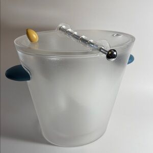 Michael Graves Design Frosted Acrylic Ice Bucket (missing Tongs) (1999 Target)